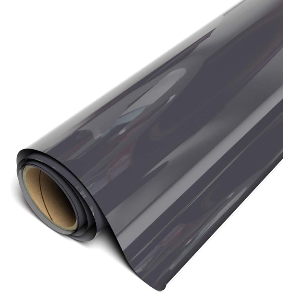 Siser EasyWeed Stretch Matte HTV 11.8" x 15FT Roll - (Charcoal - HEX #575B5F)