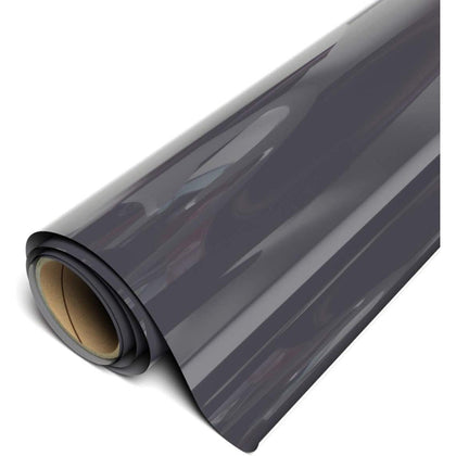 Siser EasyWeed Stretch Matte HTV 11.8" x 15FT Roll - (Charcoal - HEX #575B5F)