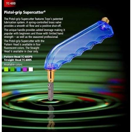 Toyo Pistol Grip Glass Cutter, Assorted Colors