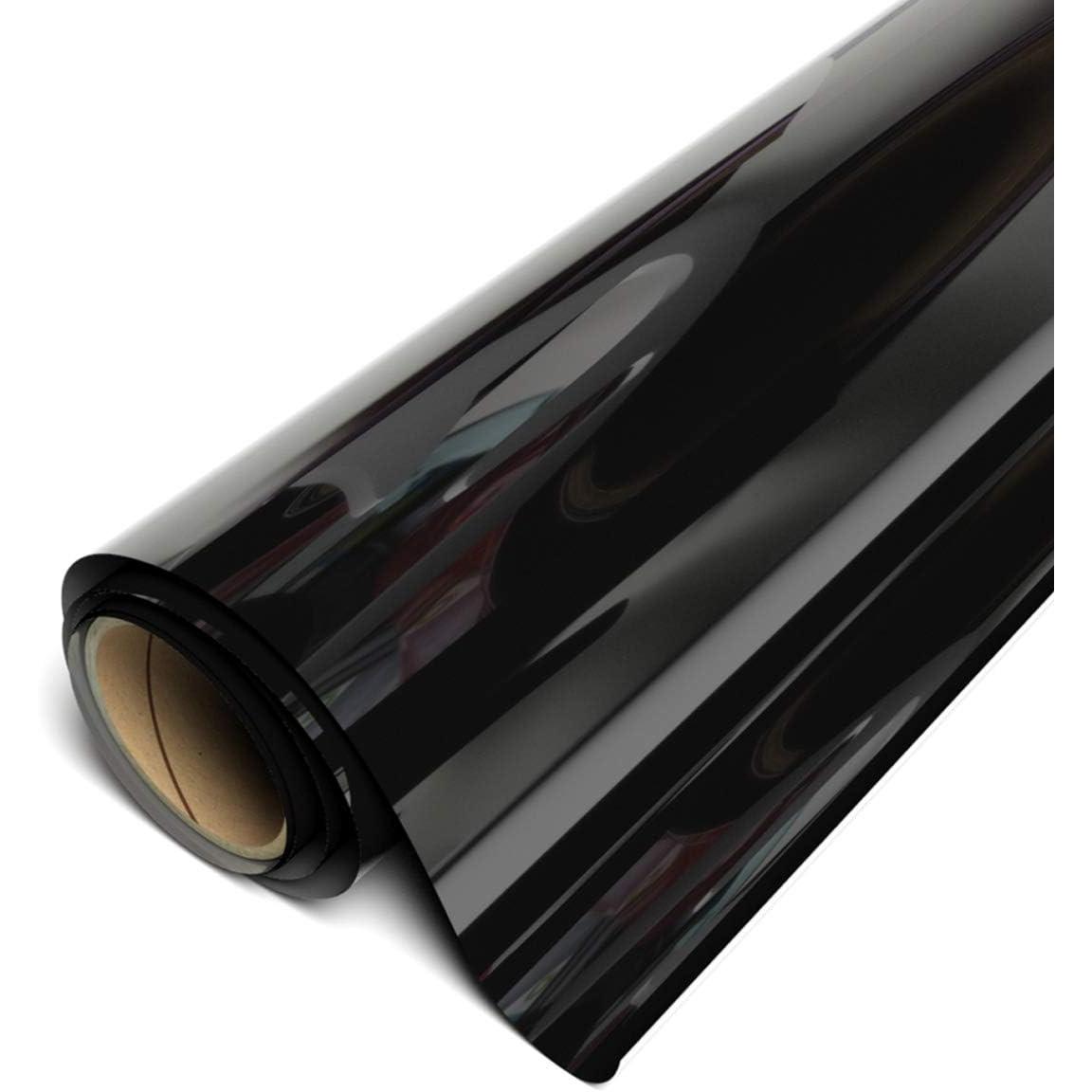 Siser EasyWeed Stretch Matte HTV 11.8" x 15FT Roll - (Black - HEX #3C3C3E)