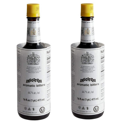 Angostura Aromatic Cocktail Bitters - 16 Ounce Bottle - PACK OF 2