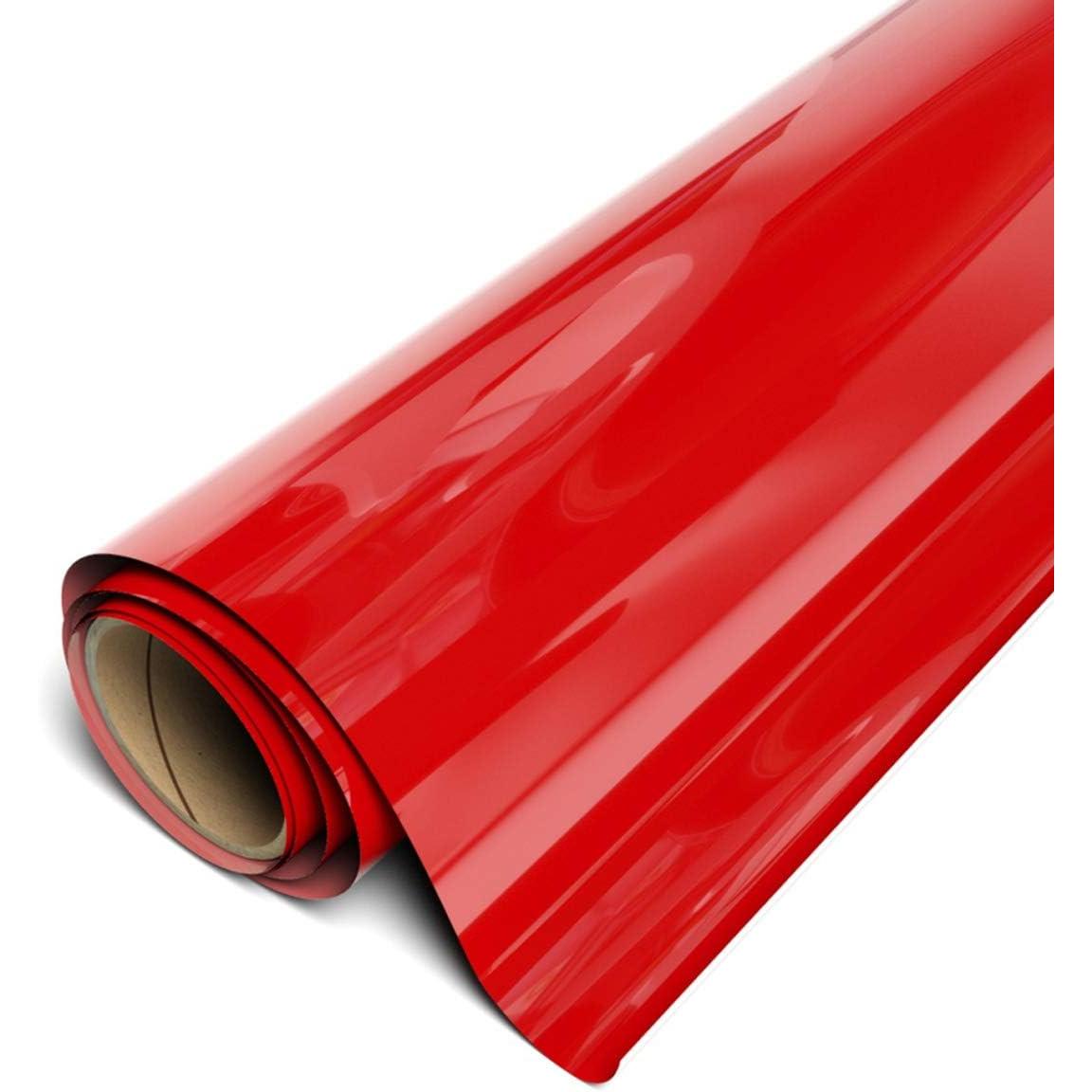 Siser EasyWeed Stretch Matte HTV 11.8" x 30FT Roll - (Red - HEX #AF4249)