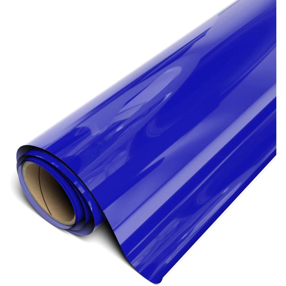 Siser EasyWeed Stretch Matte HTV 11.8" x 30FT Roll - (Royal Blue - HEX #375D8A)