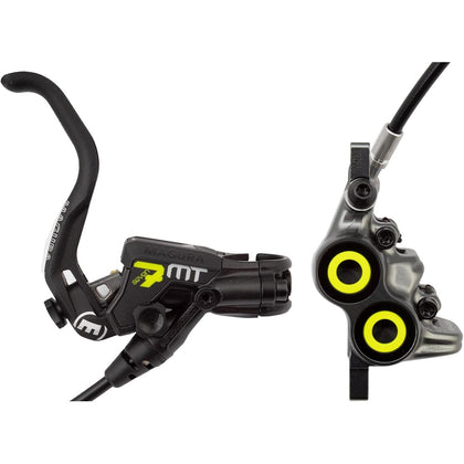 Magura MT7 2701445 Bicycle Brake 1-Finger HC Lever Left/Right 2,200 mm Cable Length Single Brake Including Accessories Black One Size