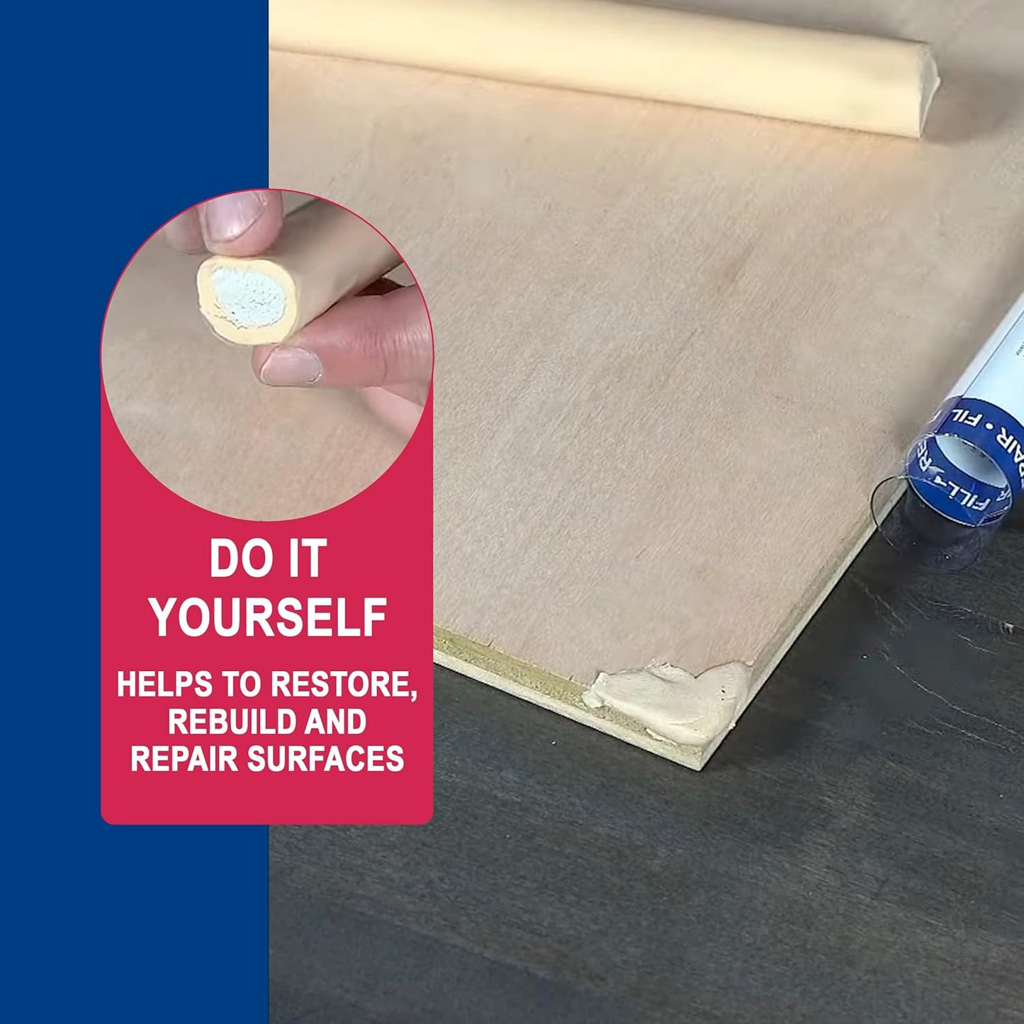 Mohawk Epoxy Putty Stick, White M743-1520, 1 Count