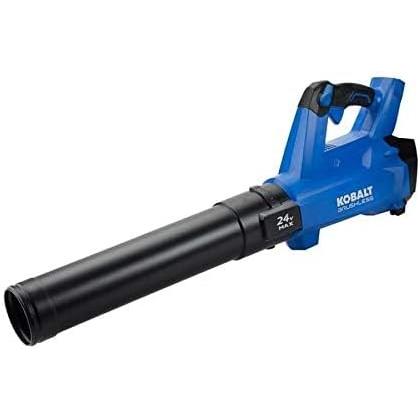 Kobalt 24-Volt Lithium Ion 410-CFM 100-MPH Brushless Cordless Electric Leaf Blower (Battery Not Included)
