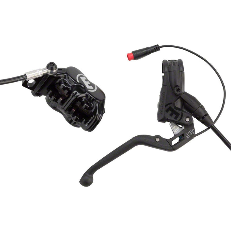 MAGURA MT5e eBike Disc Brake and Lever - Front or Rear, Hydraulic, Post Mount, Black