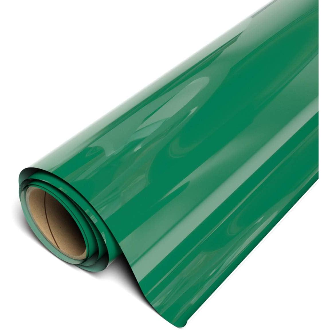Siser EasyWeed Stretch Matte HTV 11.8" x 15FT Roll - (Green - HEX #00804F)
