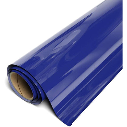 Siser EasyWeed Stretch Matte HTV 11.8" x 15FT Roll - (Cobalt Blue - HEX #3F43AD)