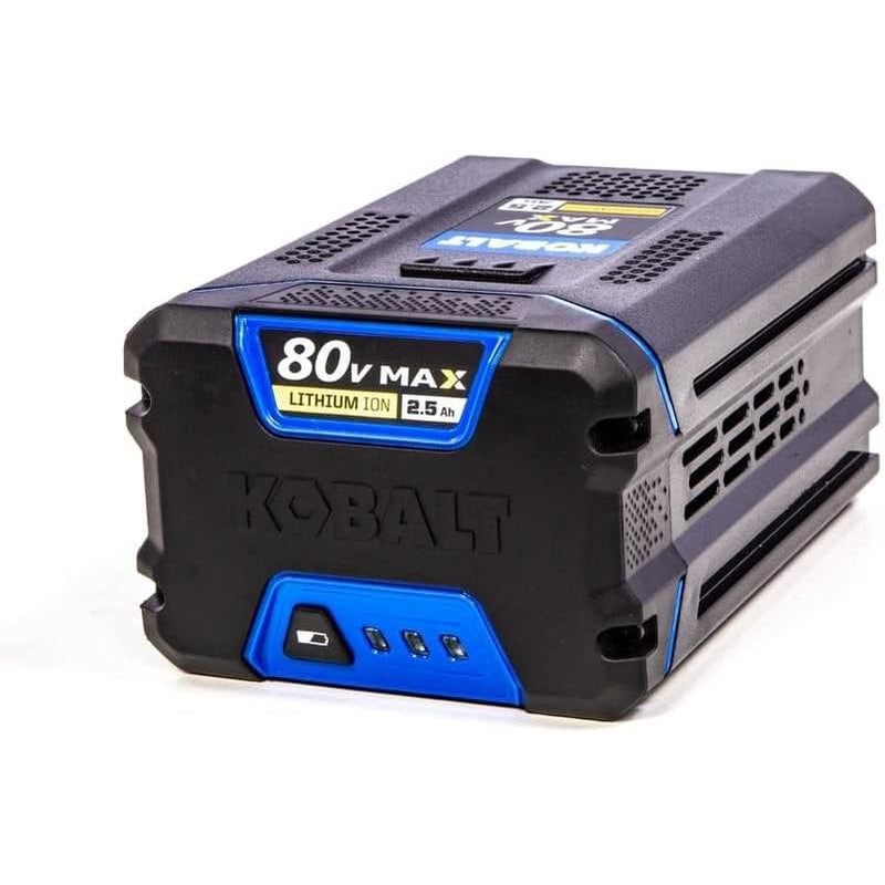 Kobalt 80-volt 2.5-Amp Hours Rechargeable Lithium Ion Cordless Power Equipment Battery KB 2580-06
