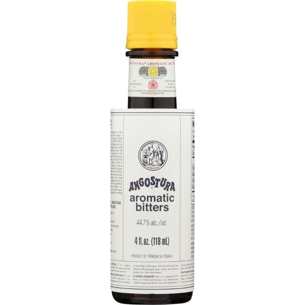 Kingston: Angostura Bitters Original and Orange Bitters (Combo- Pack) - 4oz Bottles, Aromatic and Citrus Infused. Bundled in Kingston safe packaging