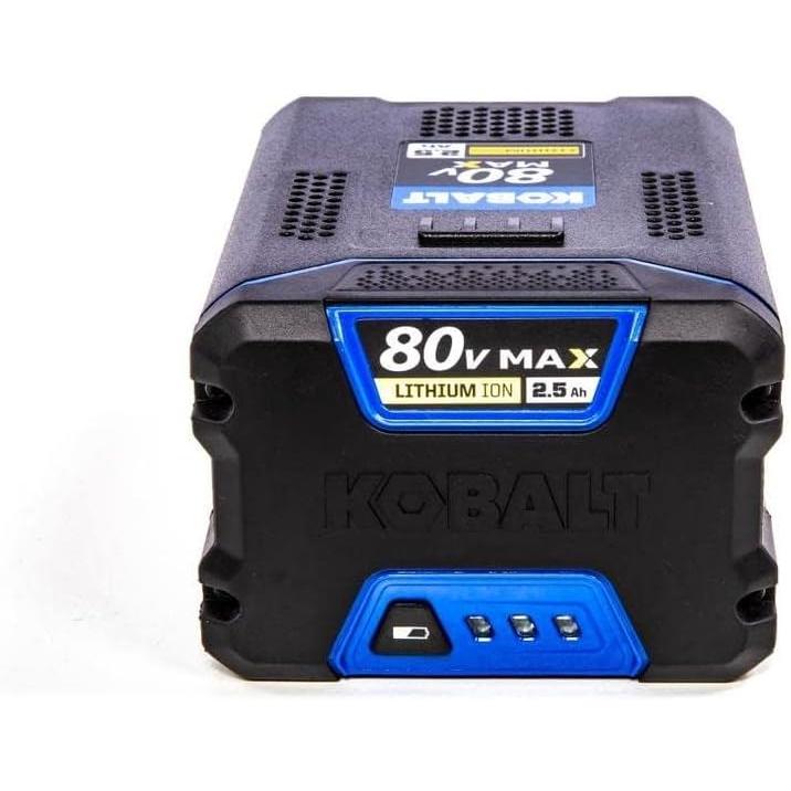 Kobalt 80-volt 2.5-Amp Hours Rechargeable Lithium Ion Cordless Power Equipment Battery KB 2580-06