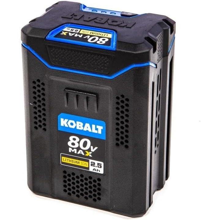 Kobalt 80-volt 2.5-Amp Hours Rechargeable Lithium Ion Cordless Power Equipment Battery KB 2580-06