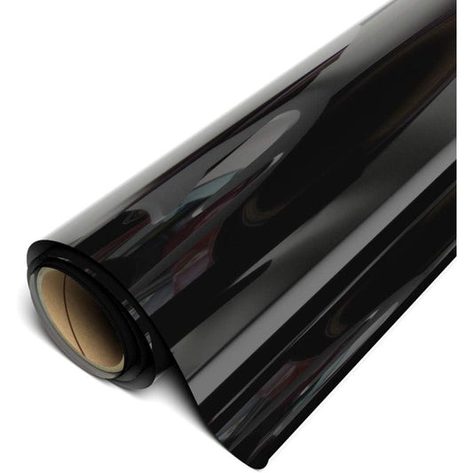 Siser EasyWeed Stretch Matte HTV 11.8" x 30FT Roll - (Black - HEX #3C3C3E)