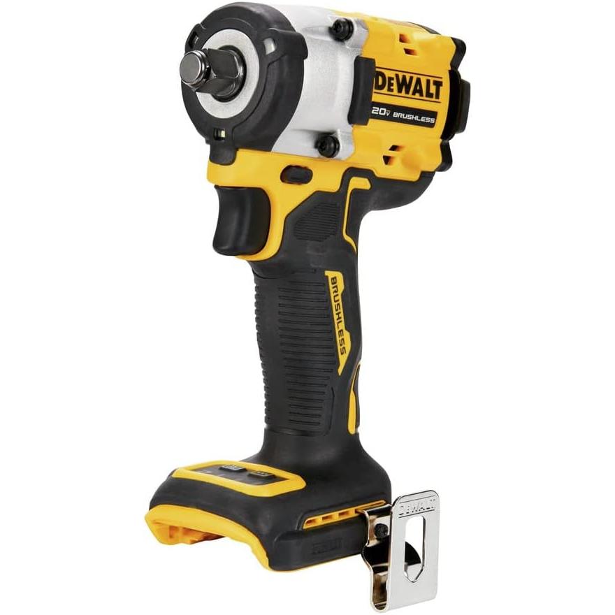 DEWALT ATOMIC 20V MAX* 1/2 in. Cordless Impact Wrench with Hog Ring Anvil (Tool Only) (DCF921B)