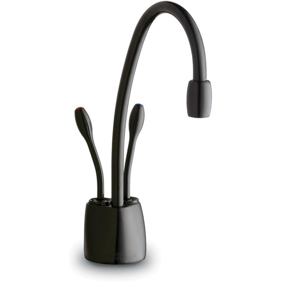 InSinkErator Contemporary Instant Hot and Cold Water Dispenser - Faucet Only, Matte Black, F-HC1100MBLK