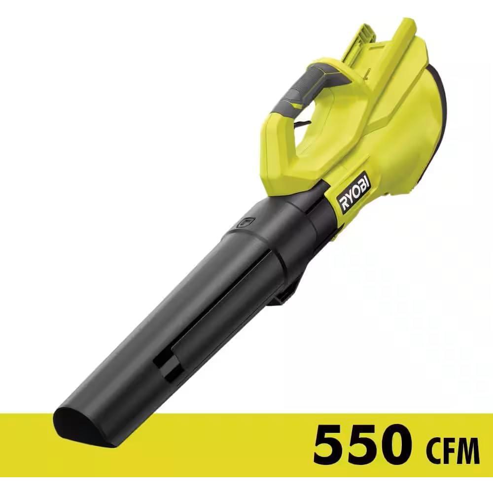 RYOBI 40V 120 MPH 550 CFM Cordless Battery Leaf Blower Tool ONLY RY40LB01B