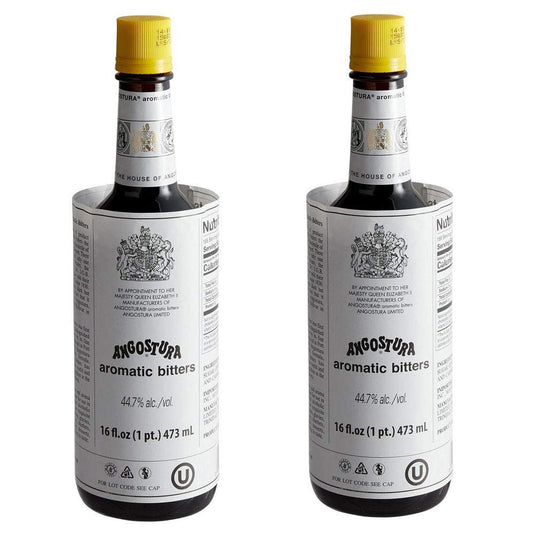 Angostura Aromatic Cocktail Bitters - 16 Ounce Bottle - PACK OF 2