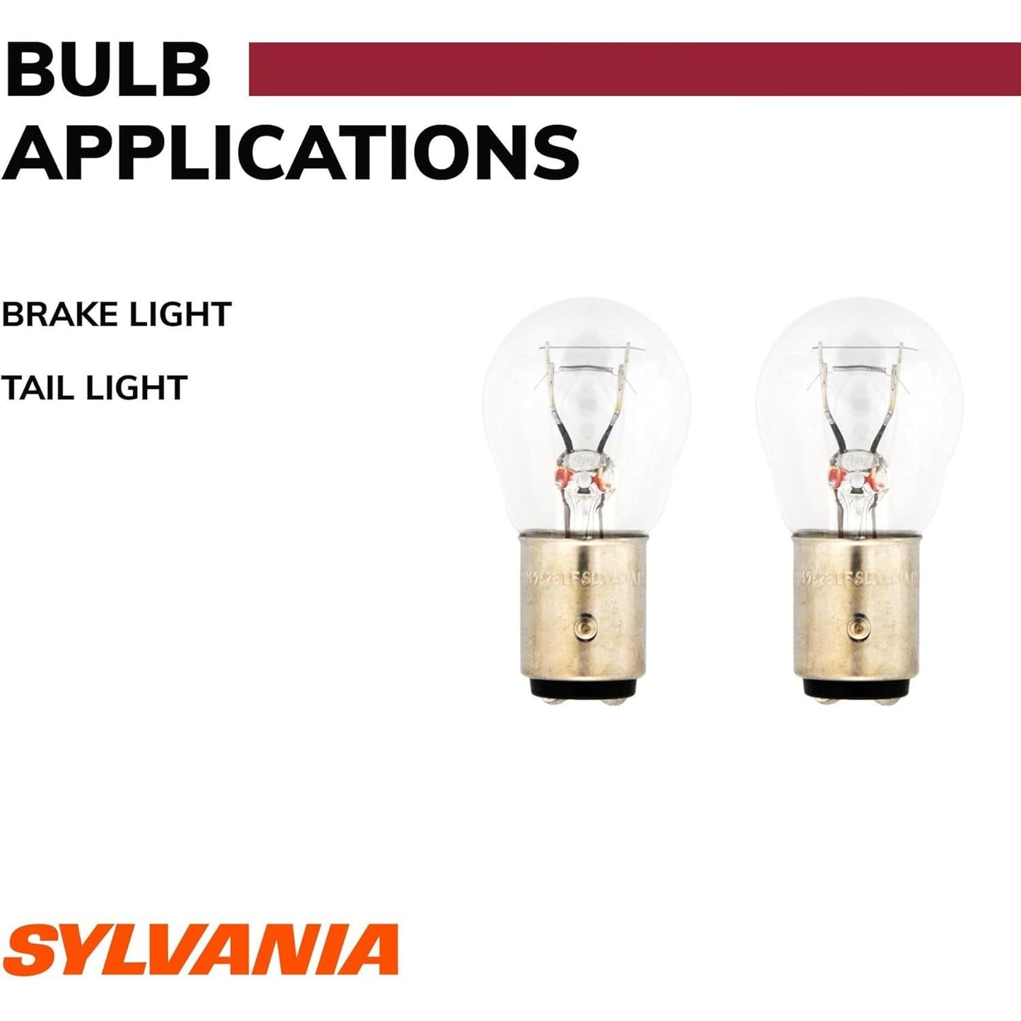 SYLVANIA - 2357 Long Life Miniature - Bulb, Ideal for Daytime Running Lights (DRL) and Back-Up/Reverse Lights (Contains 2 Bulbs)