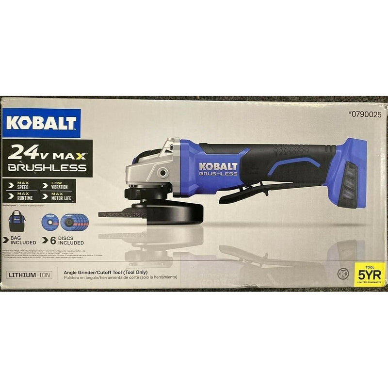 Kobalt 5-in 24-Volt Max-Volt Cordless Angle Grinder