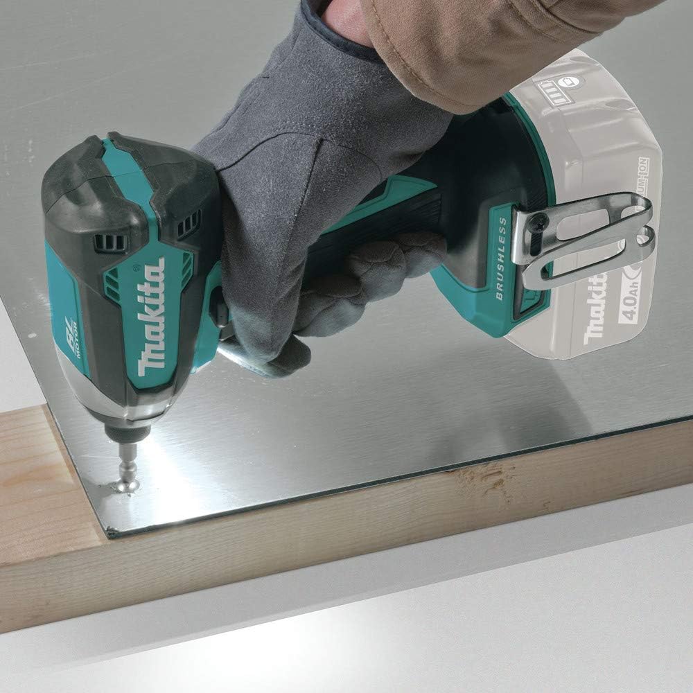 Makita XDT13Z 18V LXT Lithium-Ion Brushless Cordless Impact Driver, Tool Only, Variable Speed