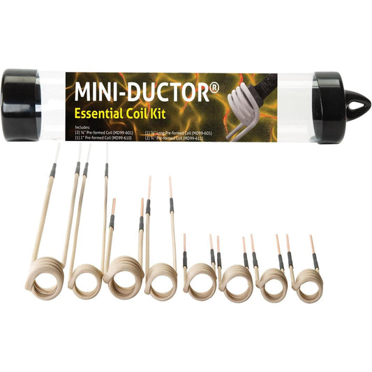 Induction Innovations - Essential Coil Kit (MD99-660) - Pre-Formed Coil Kit with Two 7/8? MD99-601 Coils, Two 3/4? MD99-611 Coils , One 7/8? MD99-605 Coil, One 1? MD99-610 Coil, One 7/8? LCK MD99-621