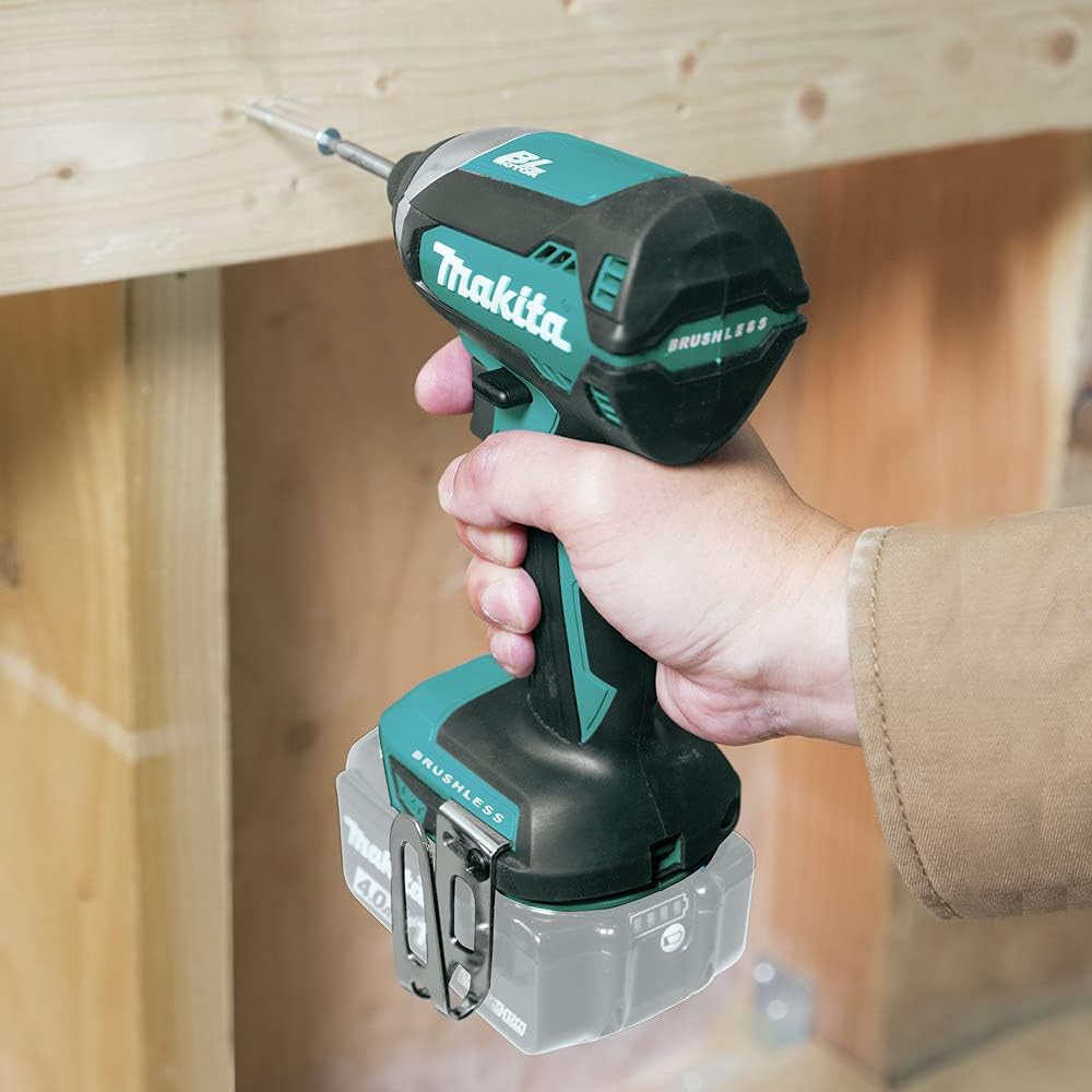 Makita XDT13Z 18V LXT Lithium-Ion Brushless Cordless Impact Driver, Tool Only, Variable Speed