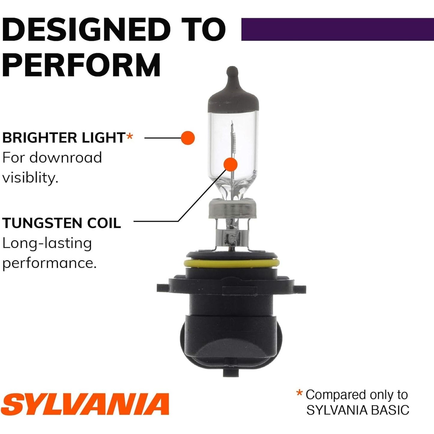 SYLVANIA - 9006 XtraVision - High Performance Halogen Headlight Bulb, High Beam, Low Beam and Fog Replacement Bulb (Contains 2 Bulbs)