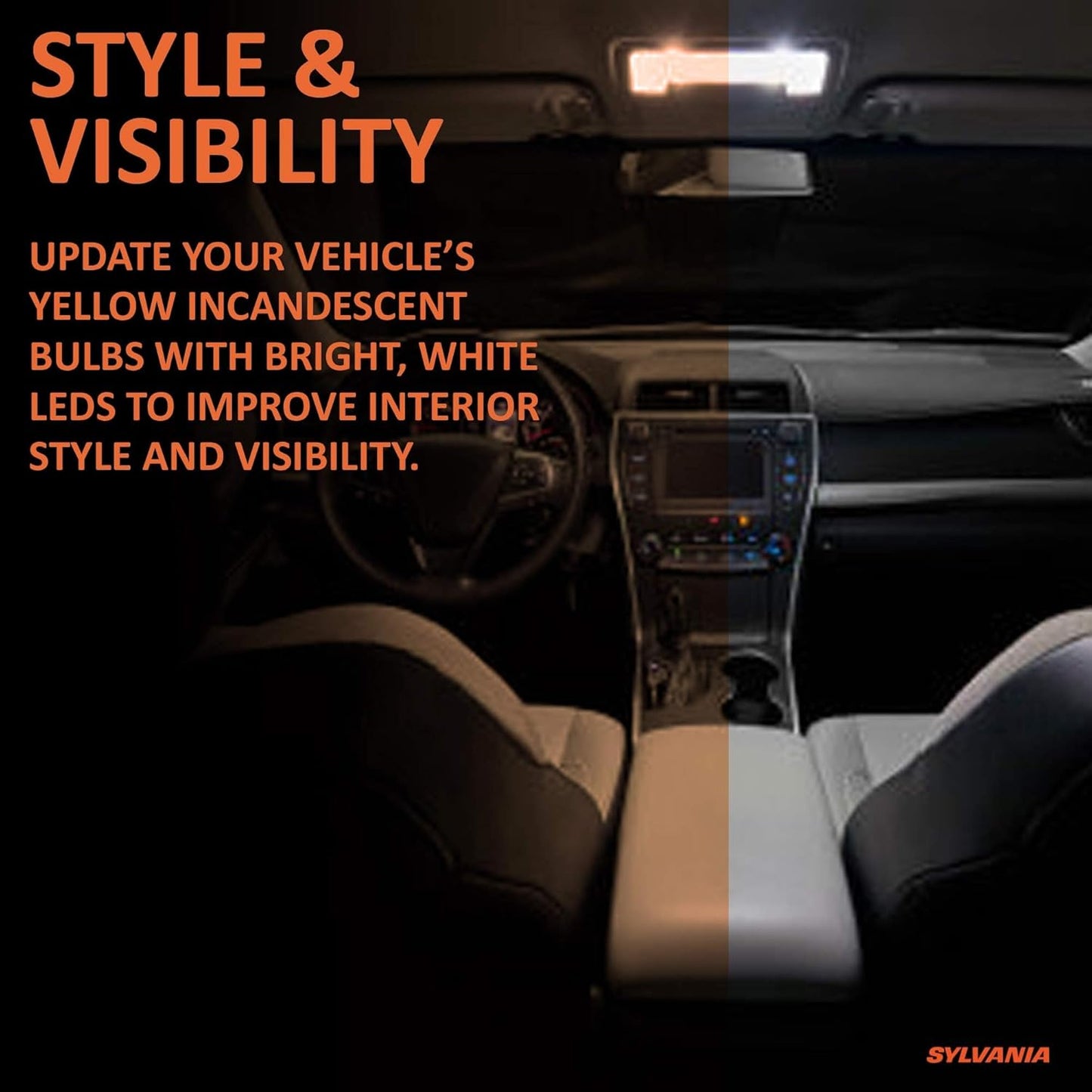 SYLVANIA - 7440 T20 ZEVO LED White Bulb - Bright LED Bulb, Ideal for Daytime Running Lights (DRL) and Back-Up/Reverse Lights (Contains 2 Bulbs)