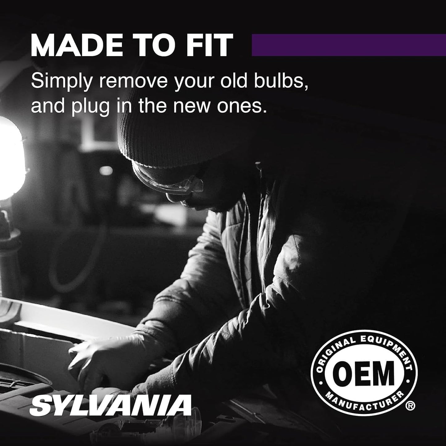 SYLVANIA - 9003 XtraVision - High Performance Halogen Headlight Bulb, High Beam, Low Beam and Fog Replacement Bulb (Contains 1 Bulb)