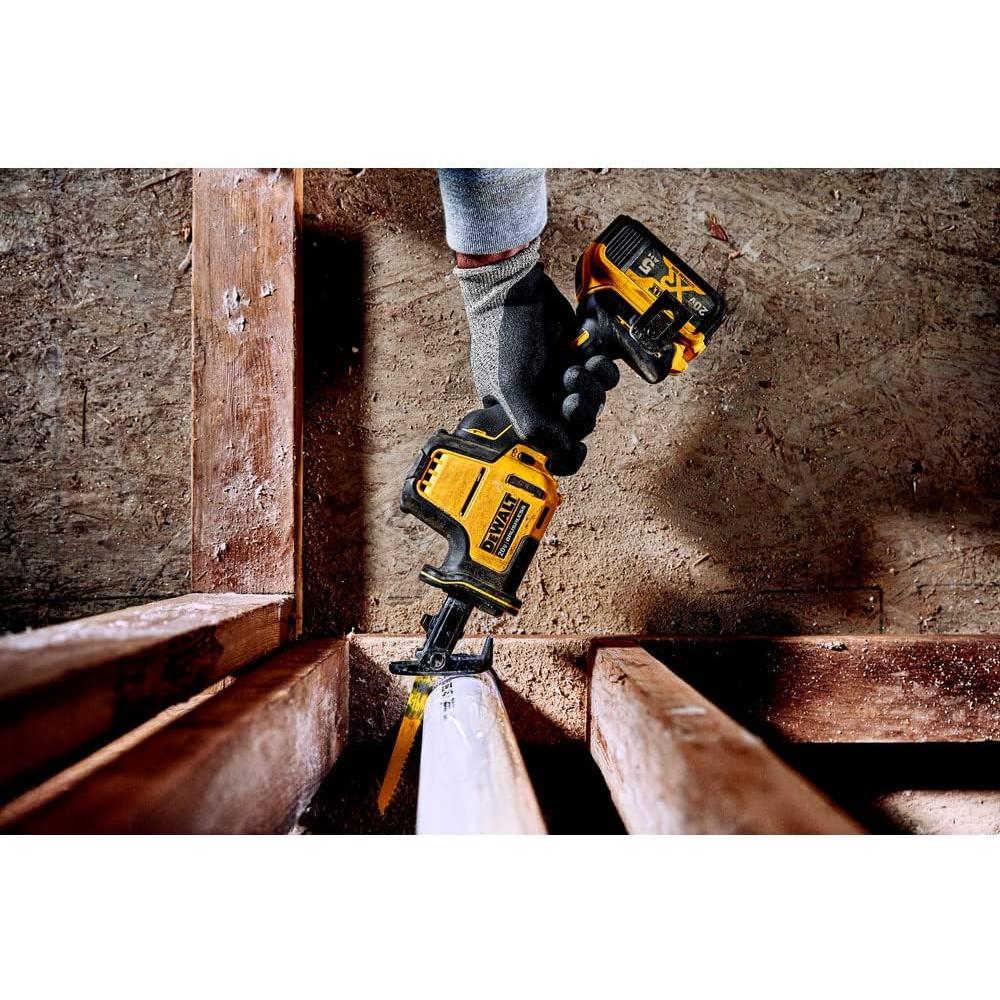 DEWALT ATOMIC 20V MAX* Reciprocating Saw, One-Handed, Cordless, Tool Only (DCS369B)