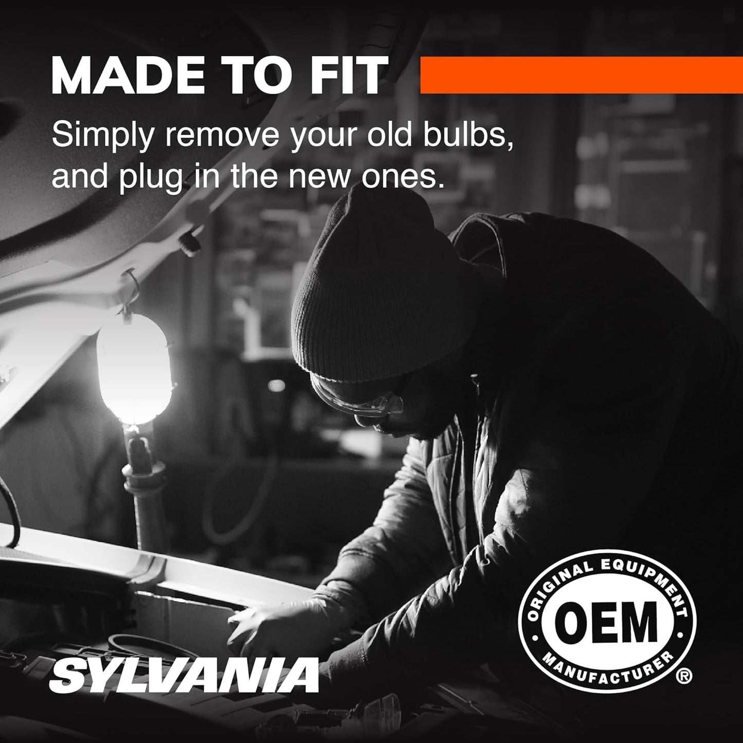 SYLVANIA - 9007 SilverStar Ultra - High Performance Halogen Headlight Bulb, High Beam, Low Beam and Fog Replacement Bulb, Brightest Downroad with Whiter Light, Tri-Band Technology (Contains 2 Bulbs)