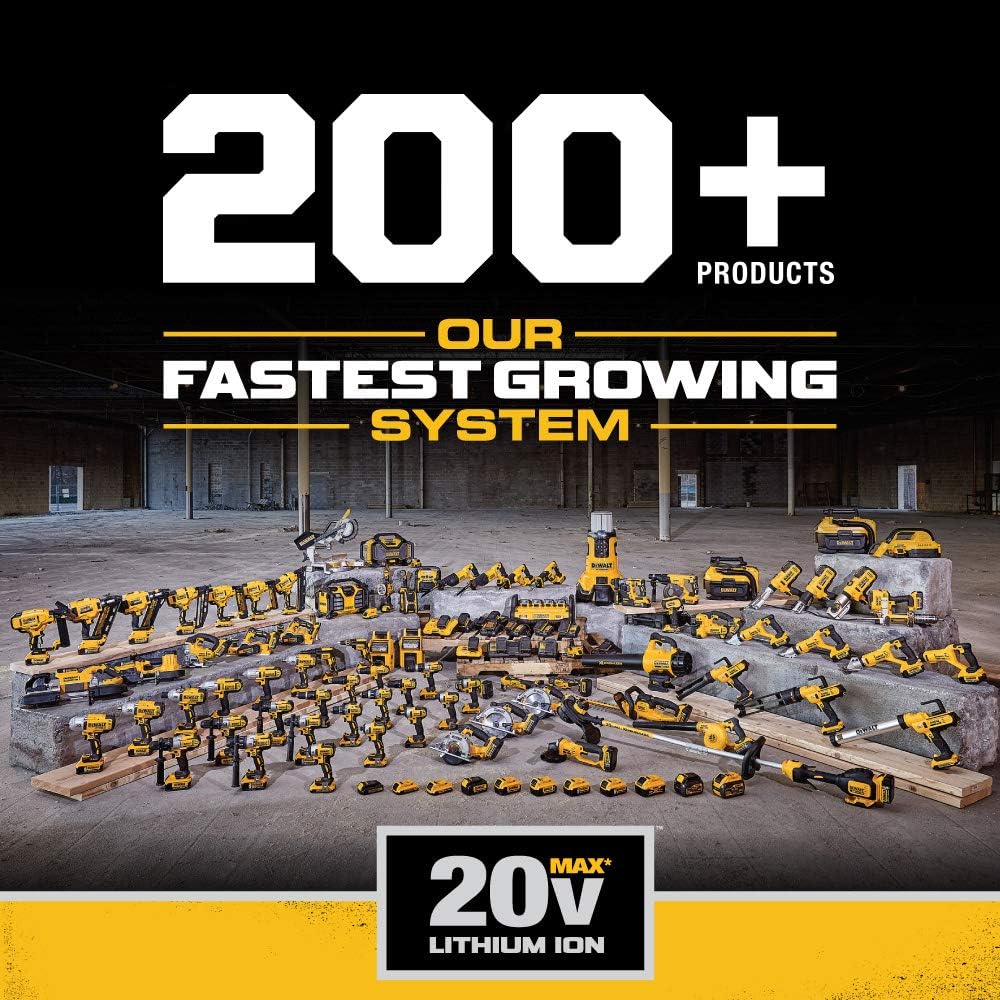 DEWALT ATOMIC 20V MAX* Impact Driver, Cordless, Compact, 1/4-Inch, Tool Only (DCF809B)