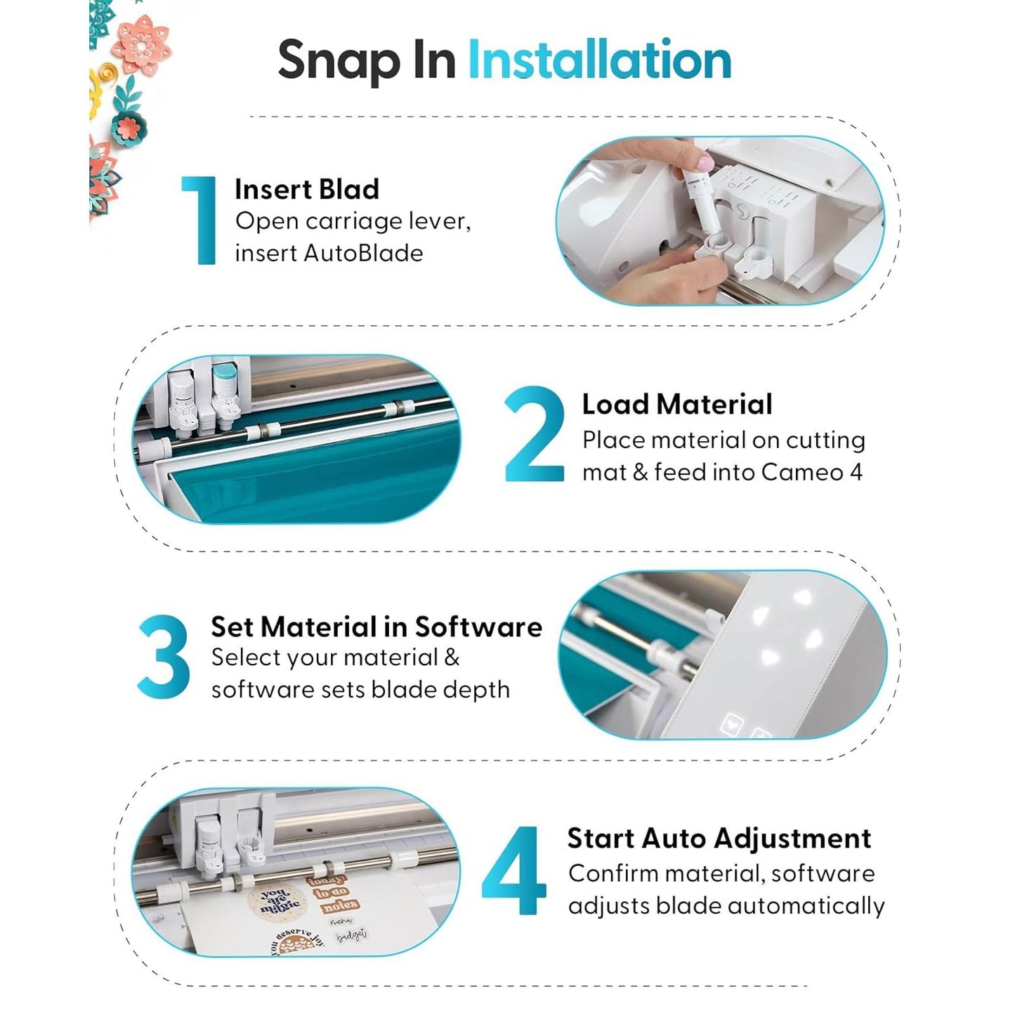 Silhouette AutoBlade for Cameo 4