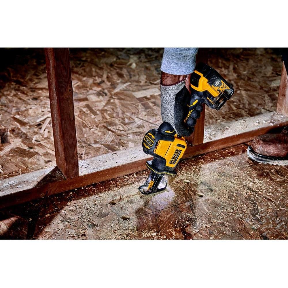 DEWALT ATOMIC 20V MAX* Reciprocating Saw, One-Handed, Cordless, Tool Only (DCS369B)