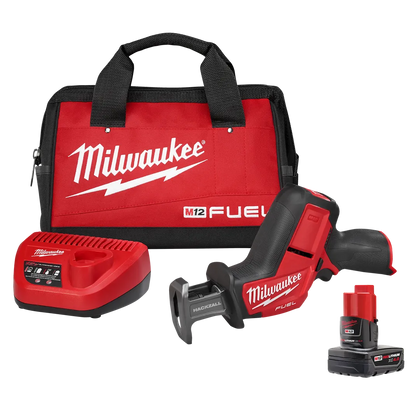 Milwaukee M12 FUEL HACKZALL Reciprocating Saw Kit (2520-21XC)