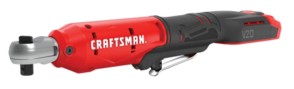 CRAFTSMAN V20 Cordless 3/8 in. Drive Ratchet - Tool Only (CMCF930B)