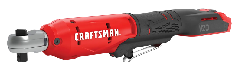 CRAFTSMAN V20 Cordless 3/8 in. Drive Ratchet - Tool Only (CMCF930B)
