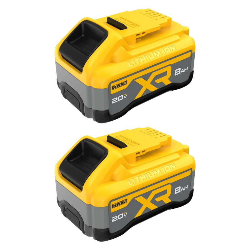DEWALT 20V MAX XR 8.0Ah Battery 2-Pack (DCB2108-2)